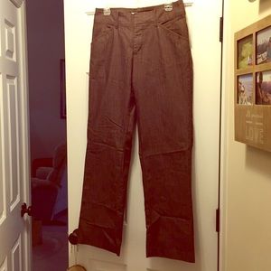 Lee pants, Brown, Size 8.